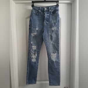 High waist jeans